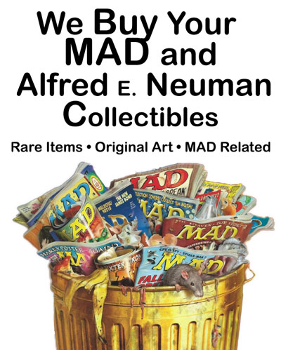 Click here to offer your MAD and Alfred E. Neuman Collectibles