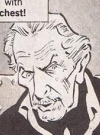 Image of Vincent Price in "Deadwood Scissorham", MAD #304, by Dick DeBartolo and Angelo Torres.