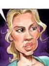 Image of Katherine Heigl in the MAD spoof "Groin's Monotony" from MAD #472 drawn by Tom Richmond