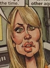 Image of "The Big Bang Theory" star Kaley Cuoco in the MAD spoof "The Big Bomb Theory" written by Desmond Devlin and illustrated by Tom Richmond for MAD #503