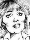 Drawn Picture of Diane Keaton
