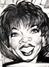 Drawn Picture of Oprah Winfrey