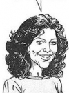 Drawn Picture of Dixie Carter