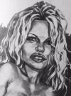 Drawn Picture of Pamela Anderson
