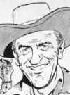 Drawn Picture of James Arness