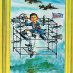 Dr Alphredus, der Flugpionier (Backcover German MAD Extra #5)