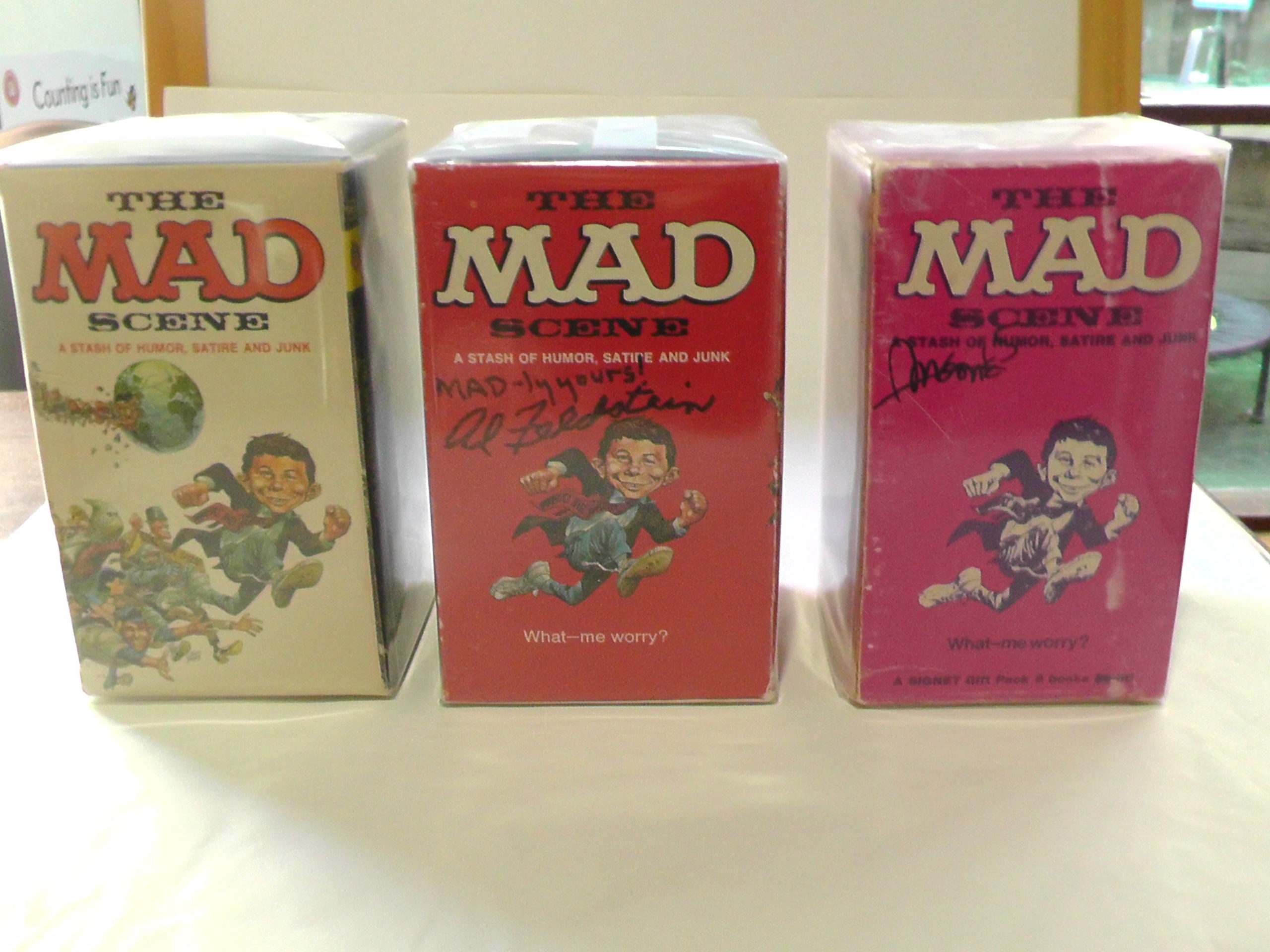 All versions of the MAD Scene Paperback Gift Sets
