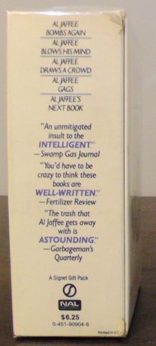 The Cool, Calm, Collected Al Jaffee Paperback Gift Set Side View