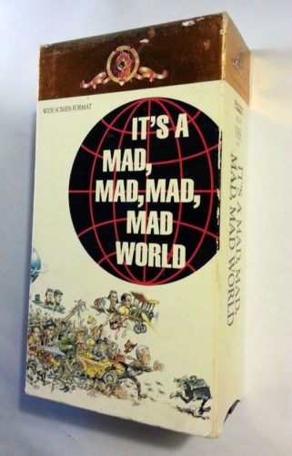 It's a MAD, MAD, MAD World - VHS Box