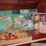 A showcase of German MAD items, like the Spy vs Spy game, art by Dieter Stein or the Autobiographie by Herbert Feuerstein.