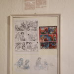 Original art and Sketches by Martin Frei, for German MAD (2.Edition)
