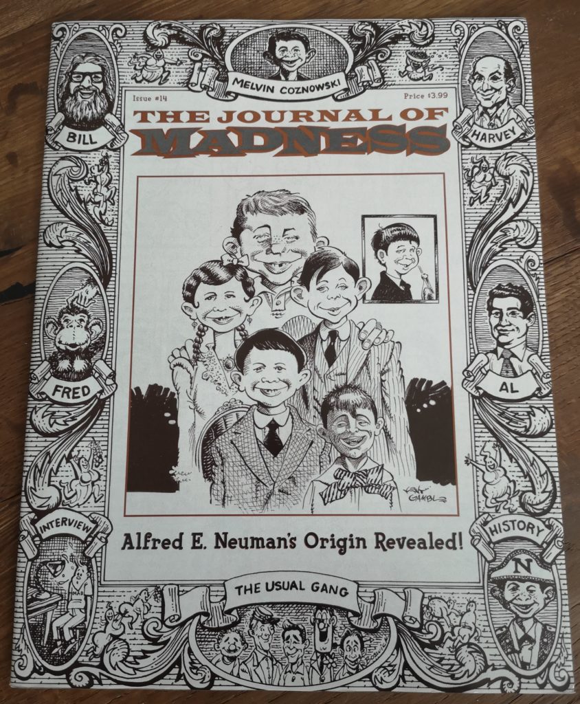 Journal of MADness #14 - Front Cover