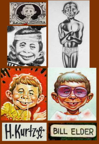 Alfred E. Neuman by Harvey Kurtman and Will Elder