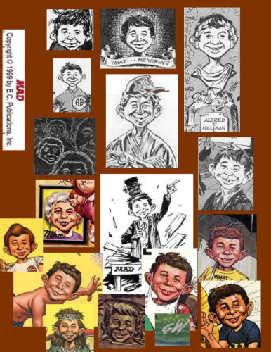 Alfred E. Neuman by George Woodbridge