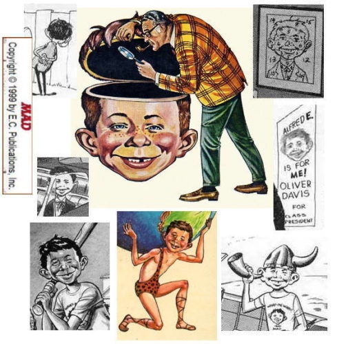 Alfred E. Neuman by Dave Berg