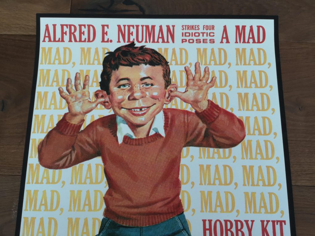 Alfred E. Neuman Aurora Model Kit Promotional Poster