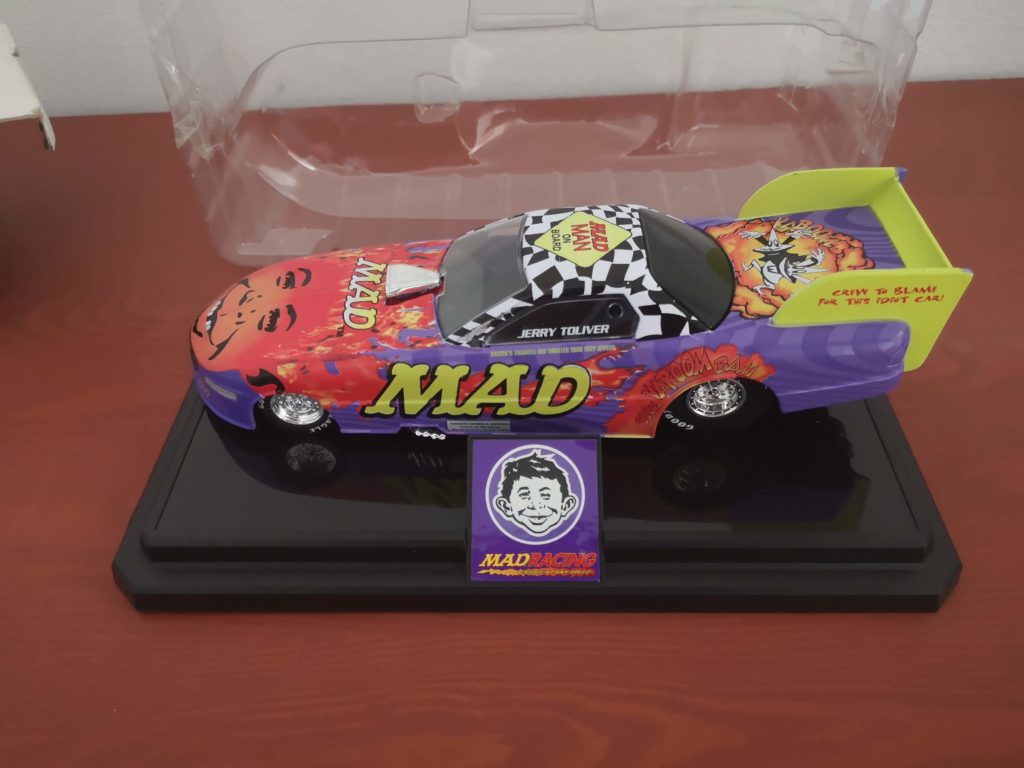 MAD Racing Alfred E. Neuman Champions Diecast Jerry Toliver Replica Car